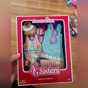American Girl Beachy Chic Set Ag Sisters NIB